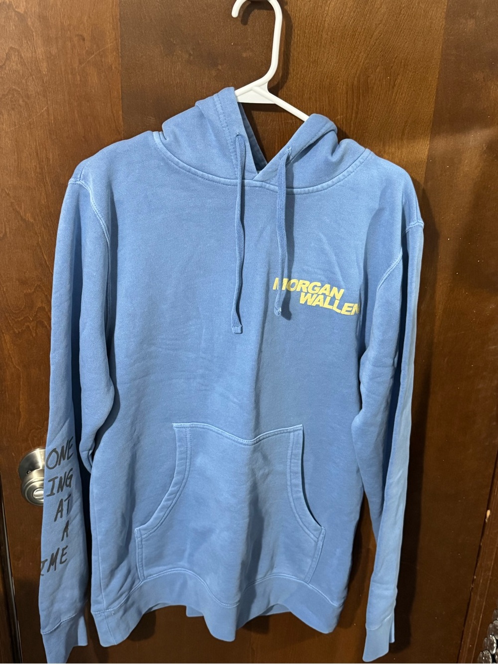 Morgan Wallen Blue Pullover Hoodie